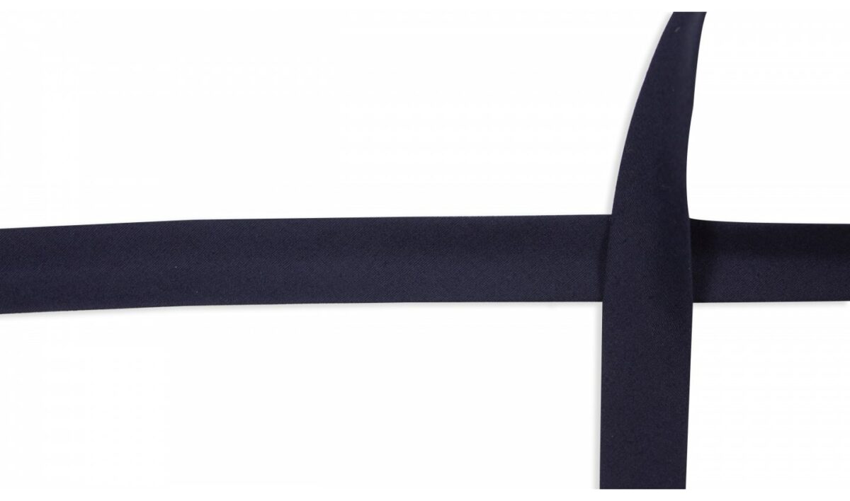 Baumwoll-Schrägband Navy 2cm