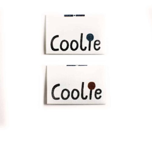Halfbird: ETIKETT COOLIE | 5ER SET BIOBAUMWOLLE BEDRUCKT