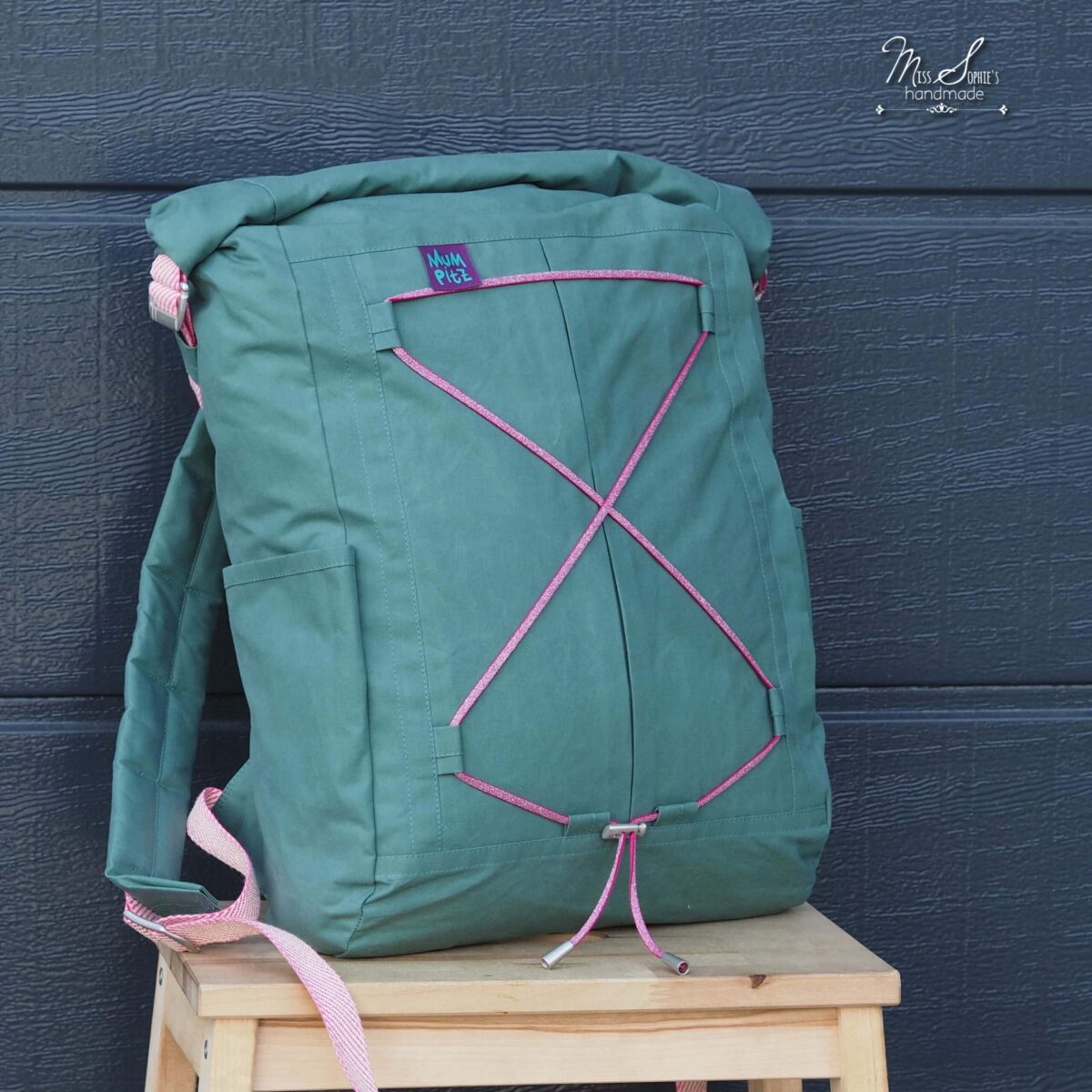 Nähset: Francli Daypack: RADIOKOPF Terracotta Yellow – Bild 4