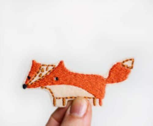 Halfbird: Aufnäher Fuchs
