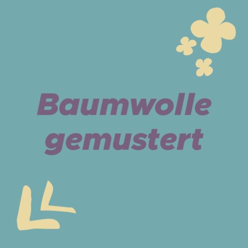 Baumwolle Gemustert