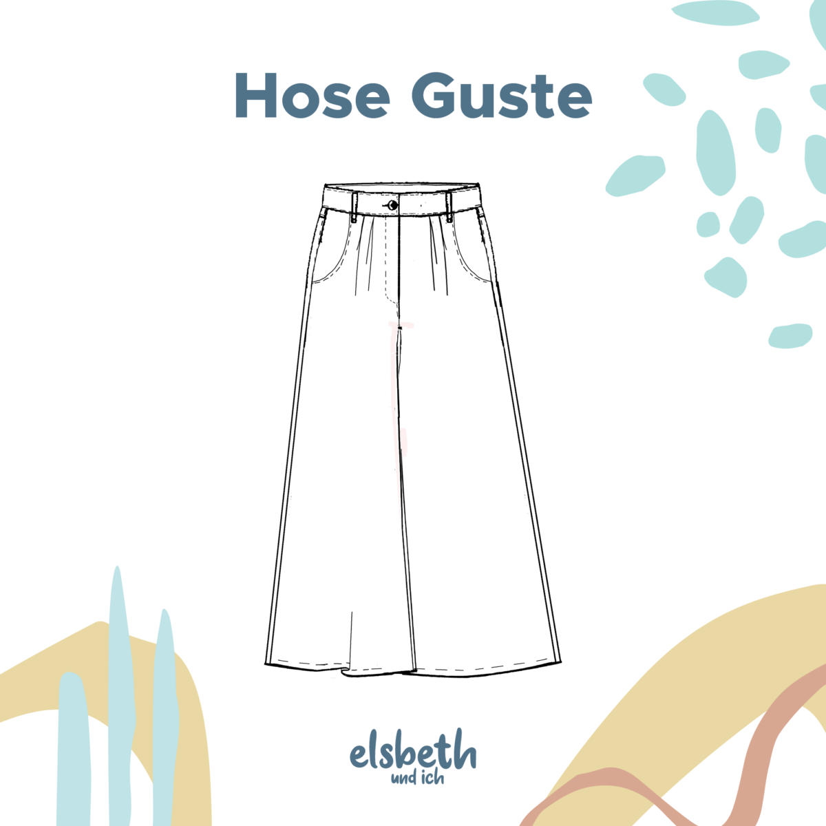 Schnittmuster: Culotte "Guste"