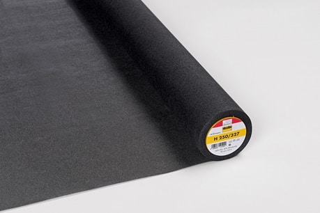 Vlieseline: Bügeleinlage H 250 schwarz