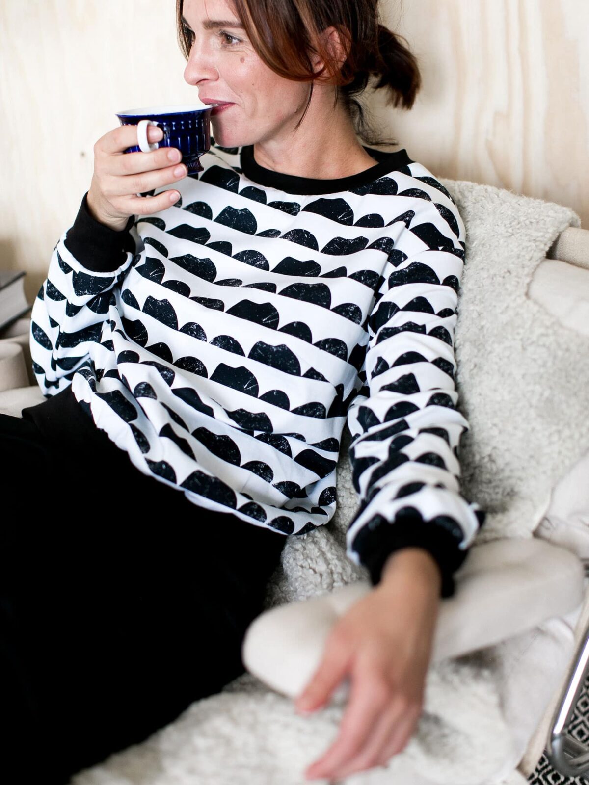 Schnittmuster: The Assembly Line "High Cuff Sweater"