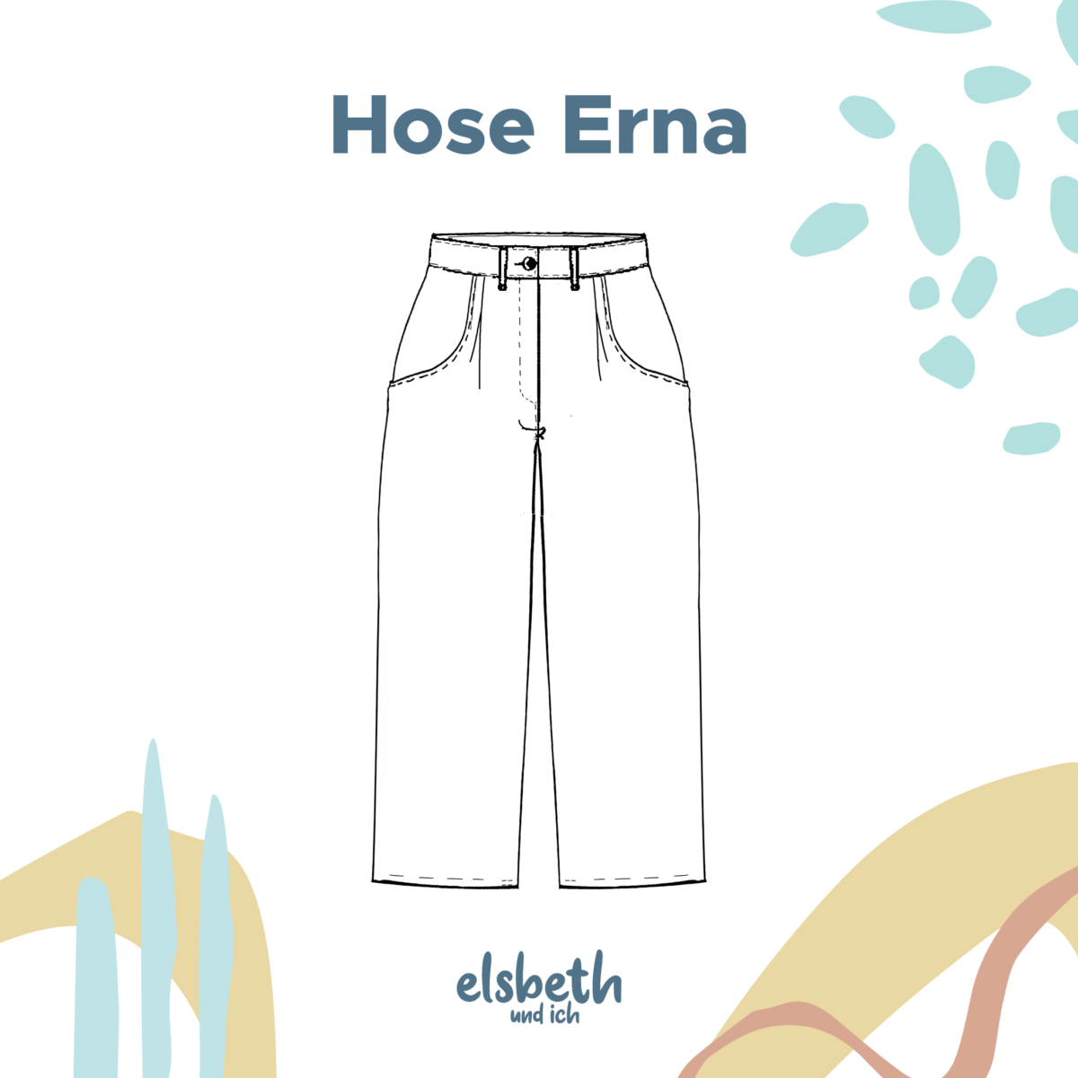 Ebook: Schnittmuster "Hose Erna"