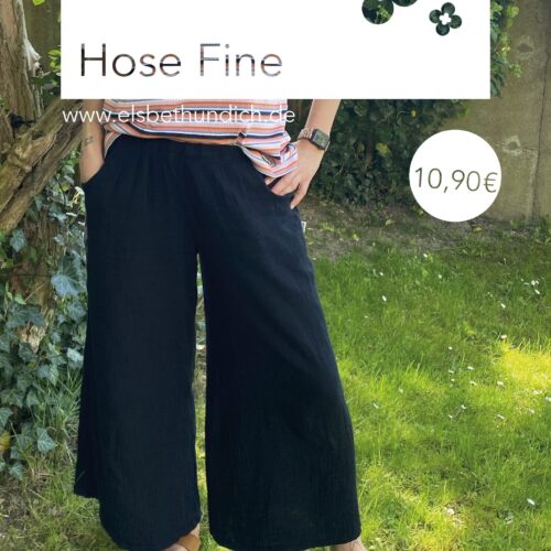 Ebook: Schnittmuster "Hose Fine"