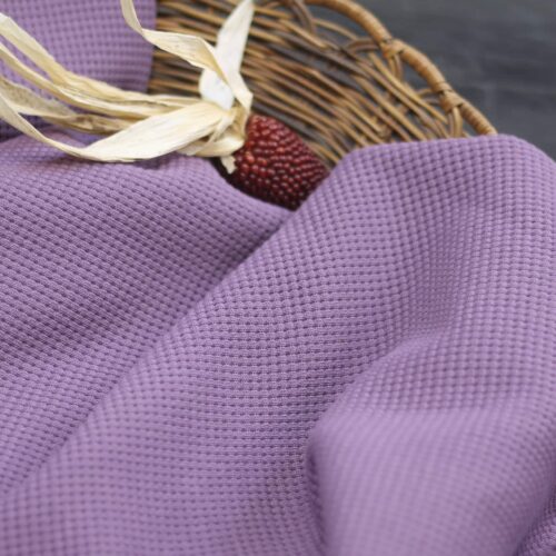 Waffeljersey Swafing "Oslo" Flieder