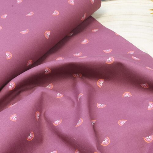Cotton and Steel: Always Look for Rainbows "Sugarplum"