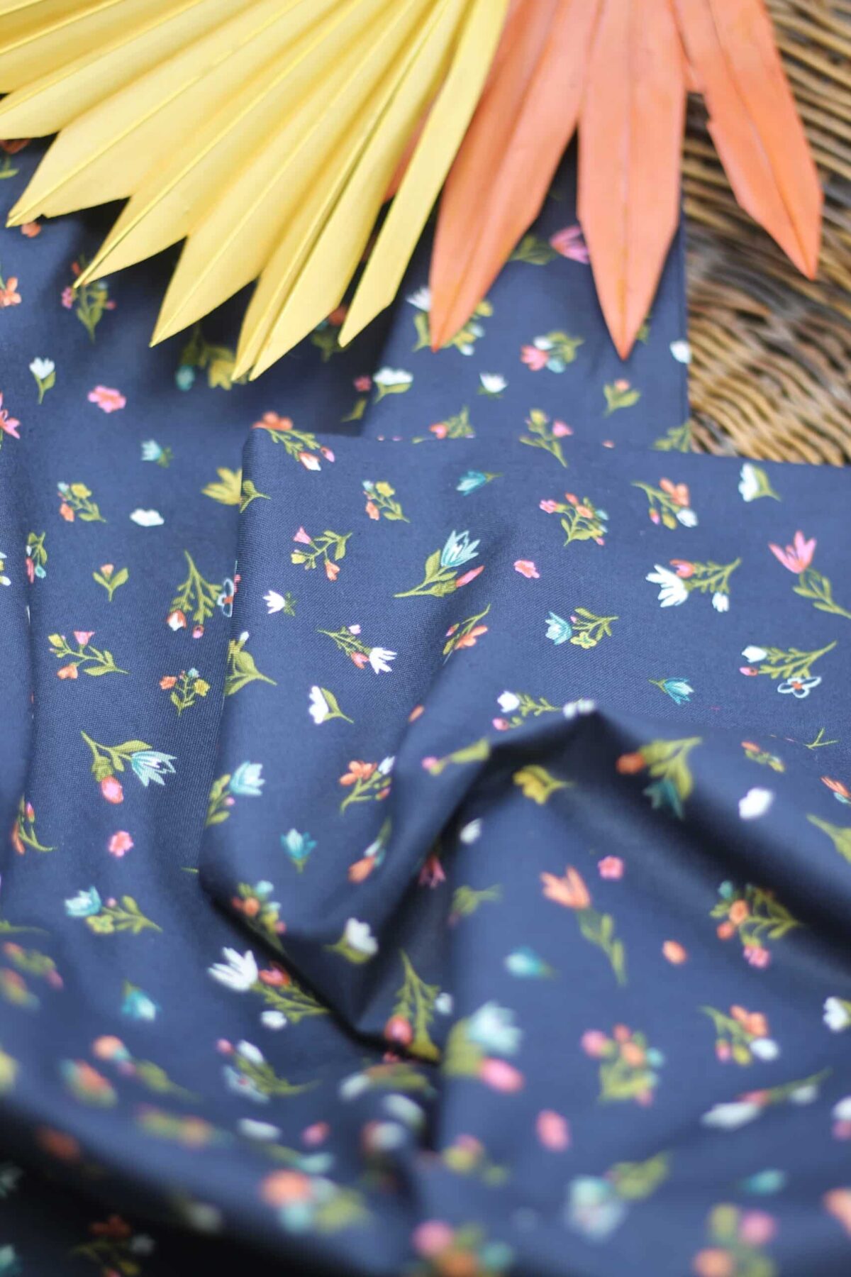 Moda: "Songbook A New Page"  Floral Klein