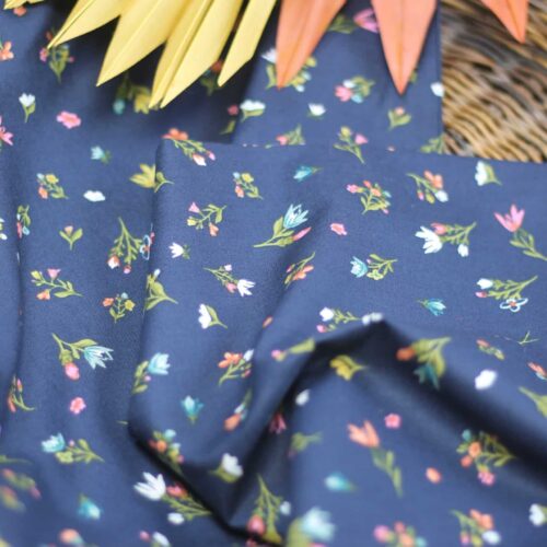 Moda: "Songbook A New Page"  Floral Klein