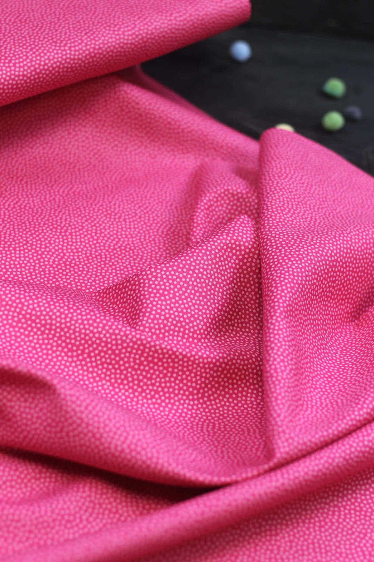 Swafing: Baumwolle "Dotty" Wilde Punkte Pink