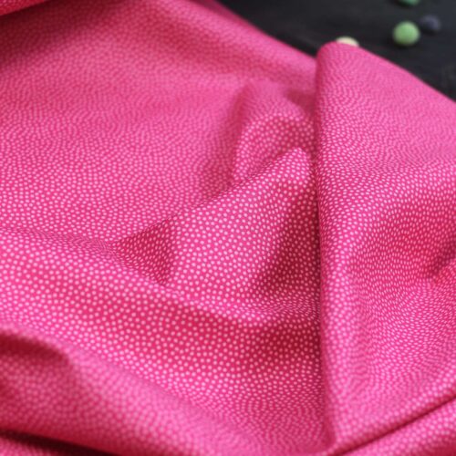 Swafing: Baumwolle "Dotty" Wilde Punkte Pink