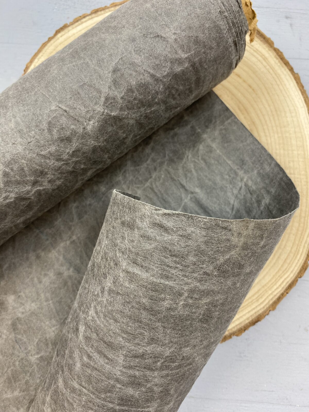 Veganes Leder "Grey"