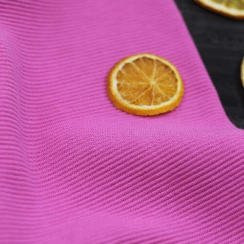 Jersey: Feinripp-Jersey "Fuchsia"