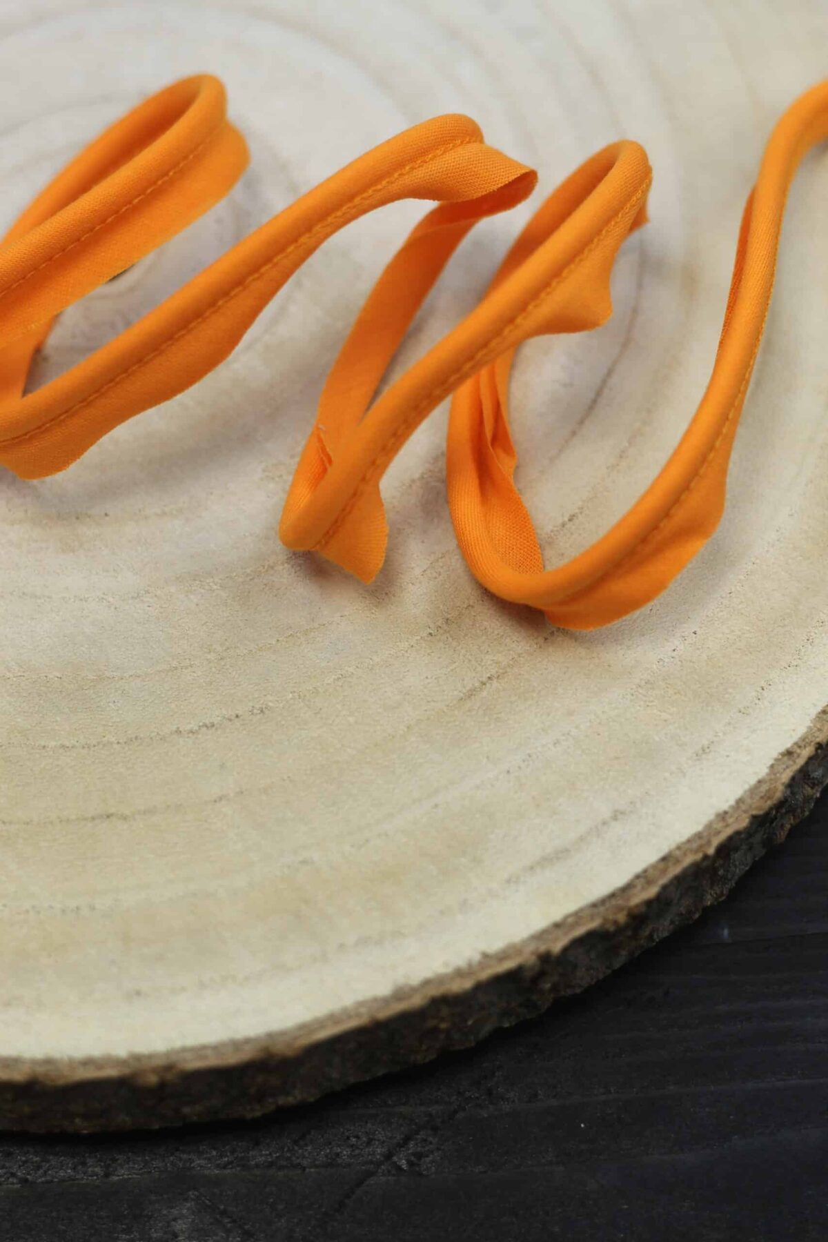 Baumwoll-Paspel: "Orange" breit 5mm