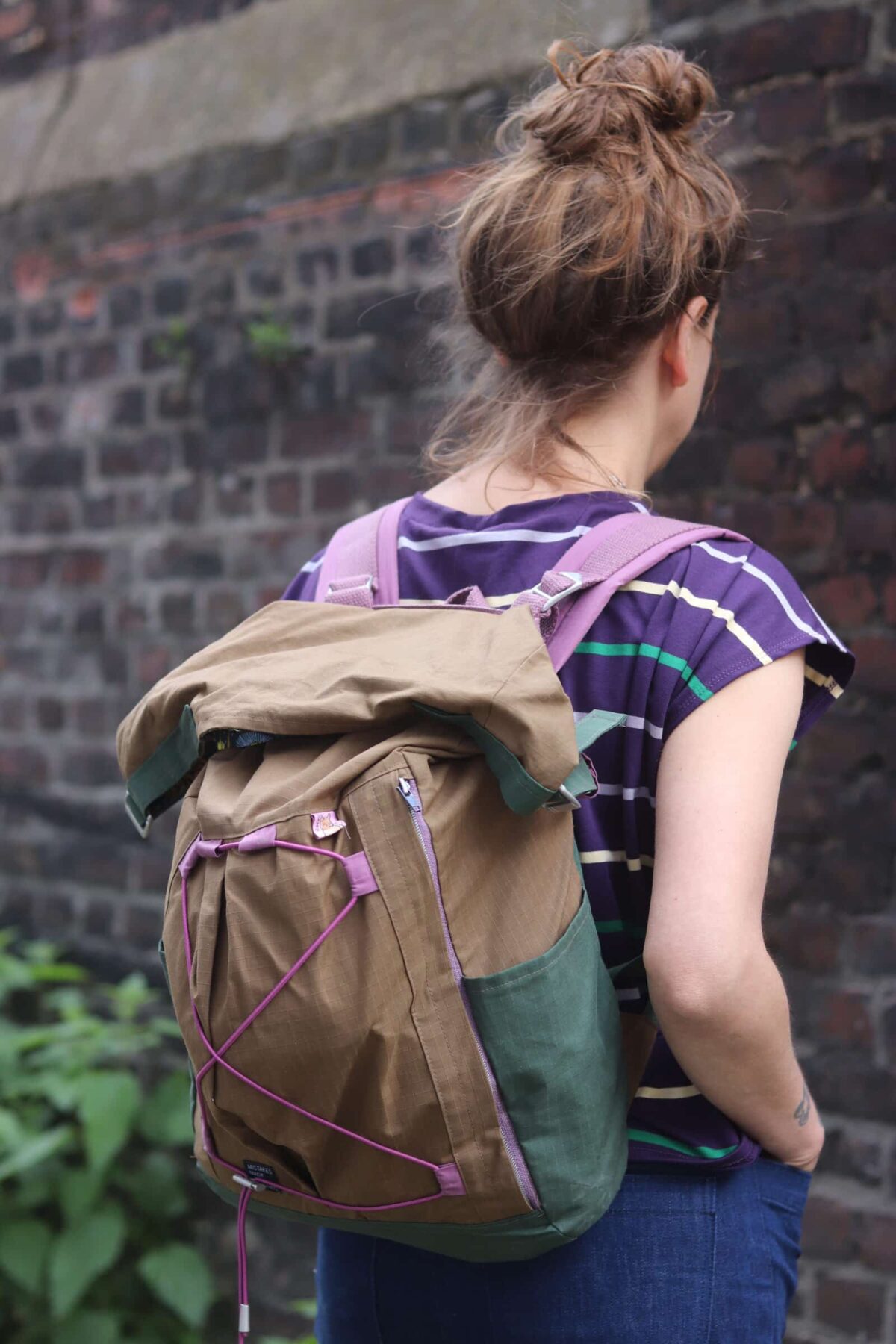 Nähset: Francli Daypack: RADIOKOPF Terracotta Yellow – Bild 3