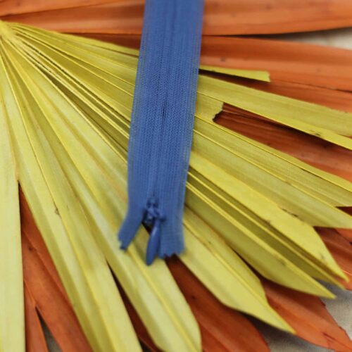 YKK: Reißverschluss nahtverdeckt "Farbe Blau 839" 22-60cm