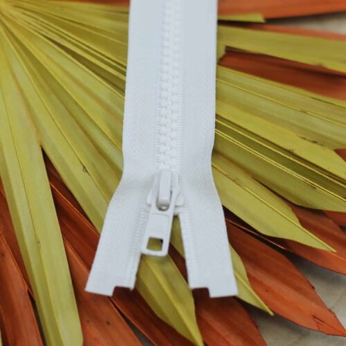 YKK: Reißverschluss teilbar "Farbe Ecru 841" 25-80cm