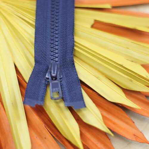 YKK: Reißverschluss teilbar "Farbe Navy 058" 25-80cm