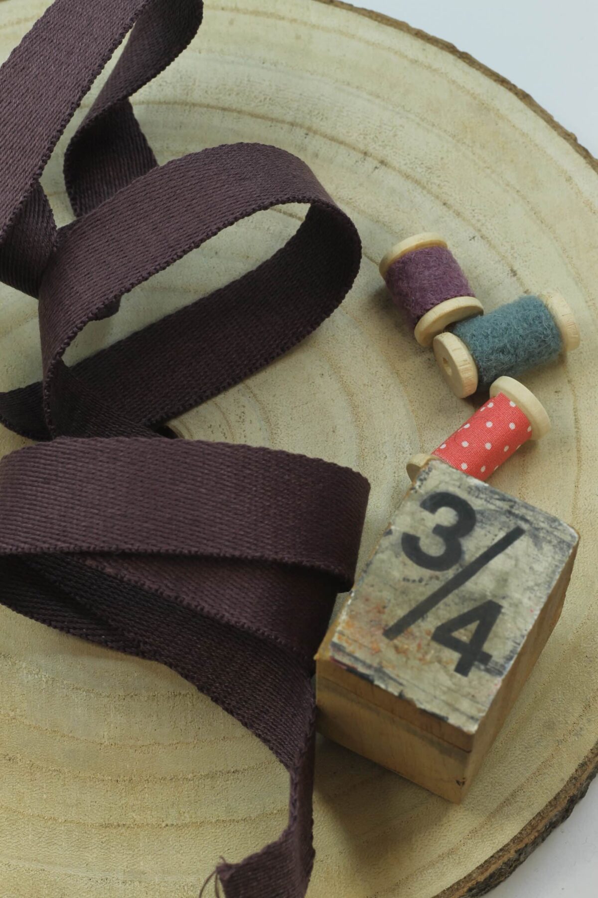 Gurtband 25mm breit: Mauve