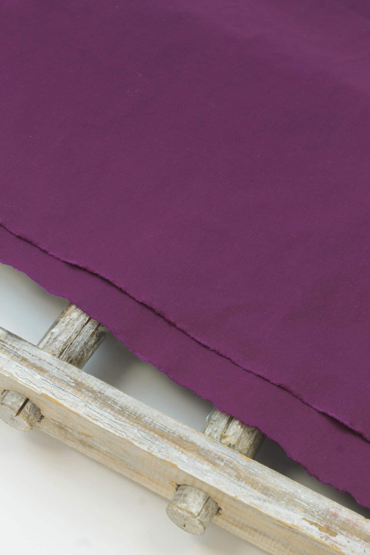 Dry Oilskin: Gewachste Baumwolle Matt Wine PFC Frei