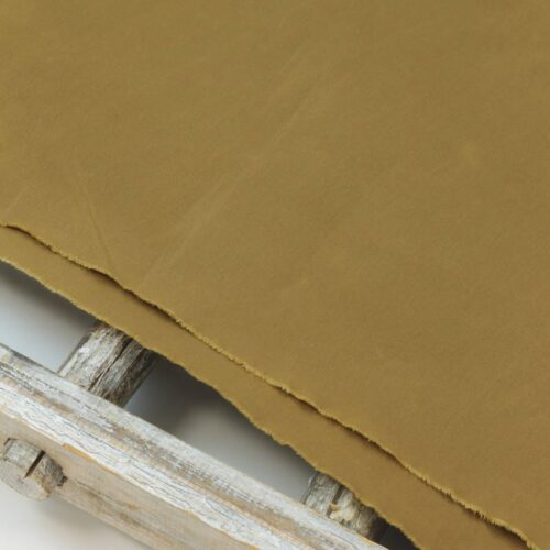Dry Oilskin: Gewachste Baumwolle "Antique Curry"