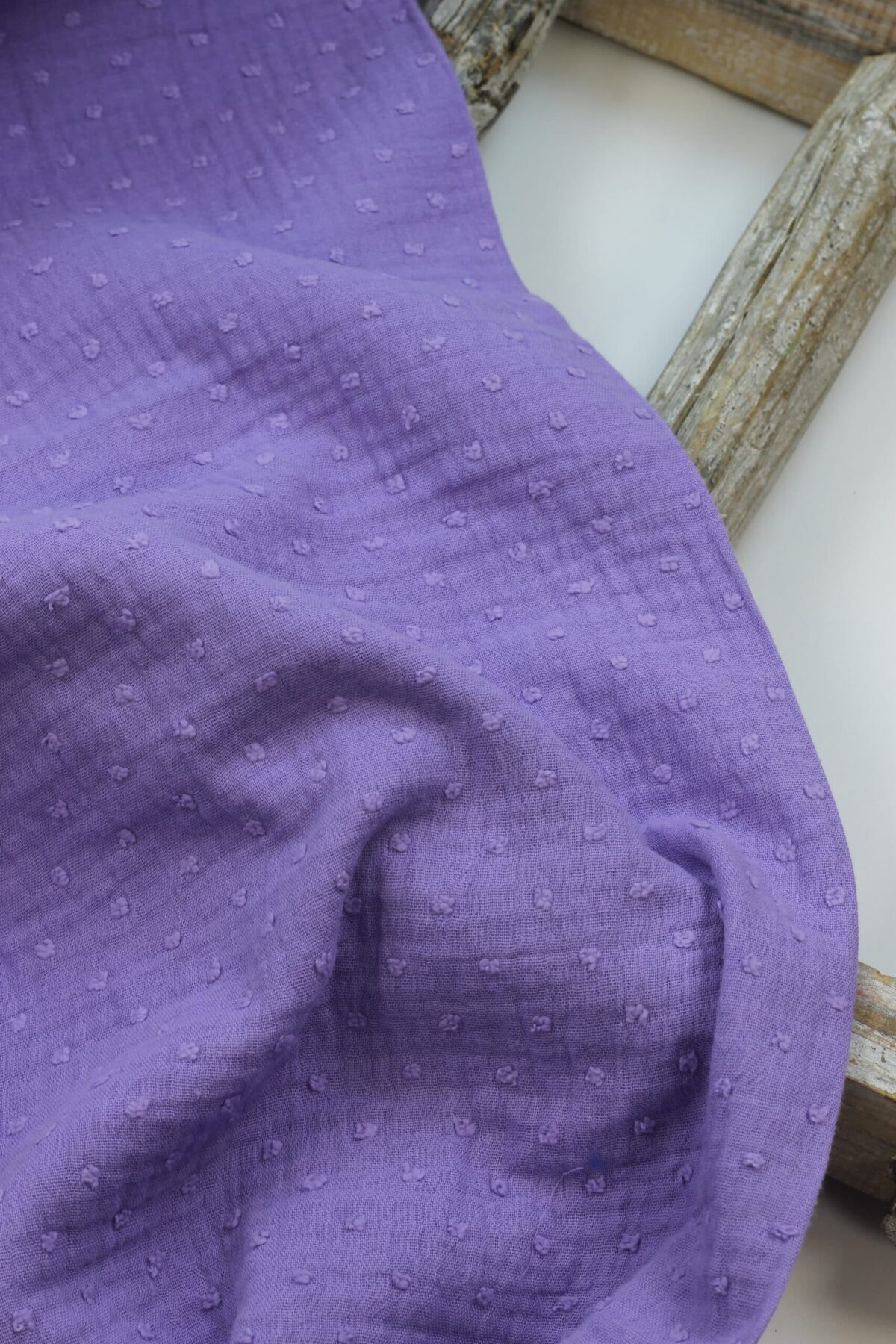Double Gauze Musselin: "Bishi" Lilac