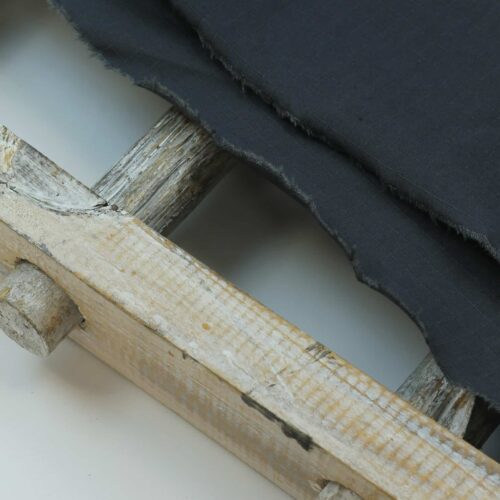 Merchant and Mills: Organic Dry Oilskin: 7oz Anthracite