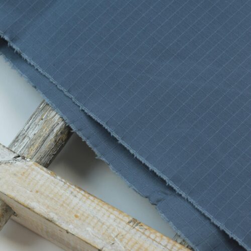 Organic Dry Oilskin: 7oz "Blue Jeans"