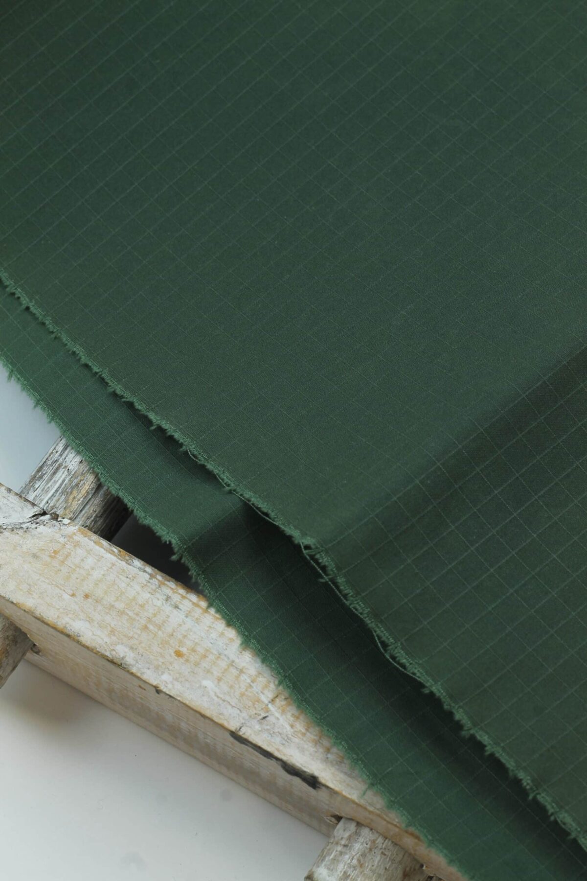 Organic Dry Oilskin: 7oz "Forest Green"