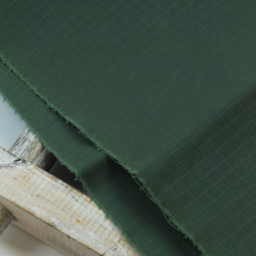 Organic Dry Oilskin: 7oz "Forest Green"