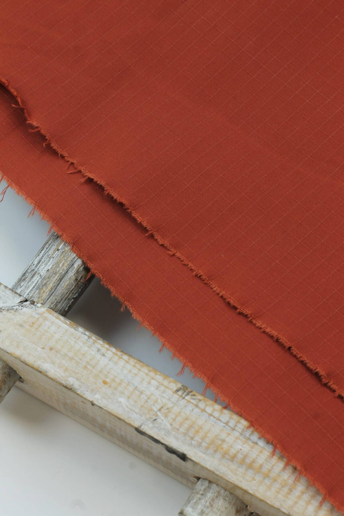 Organic Dry Oilskin: 7oz Rust