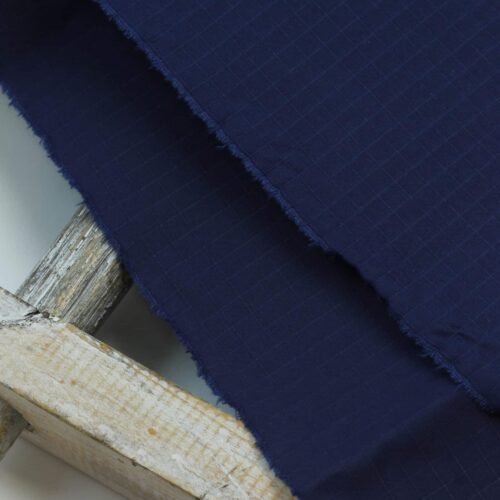 Organic Dry Oilskin: 7oz "Dark Navy"