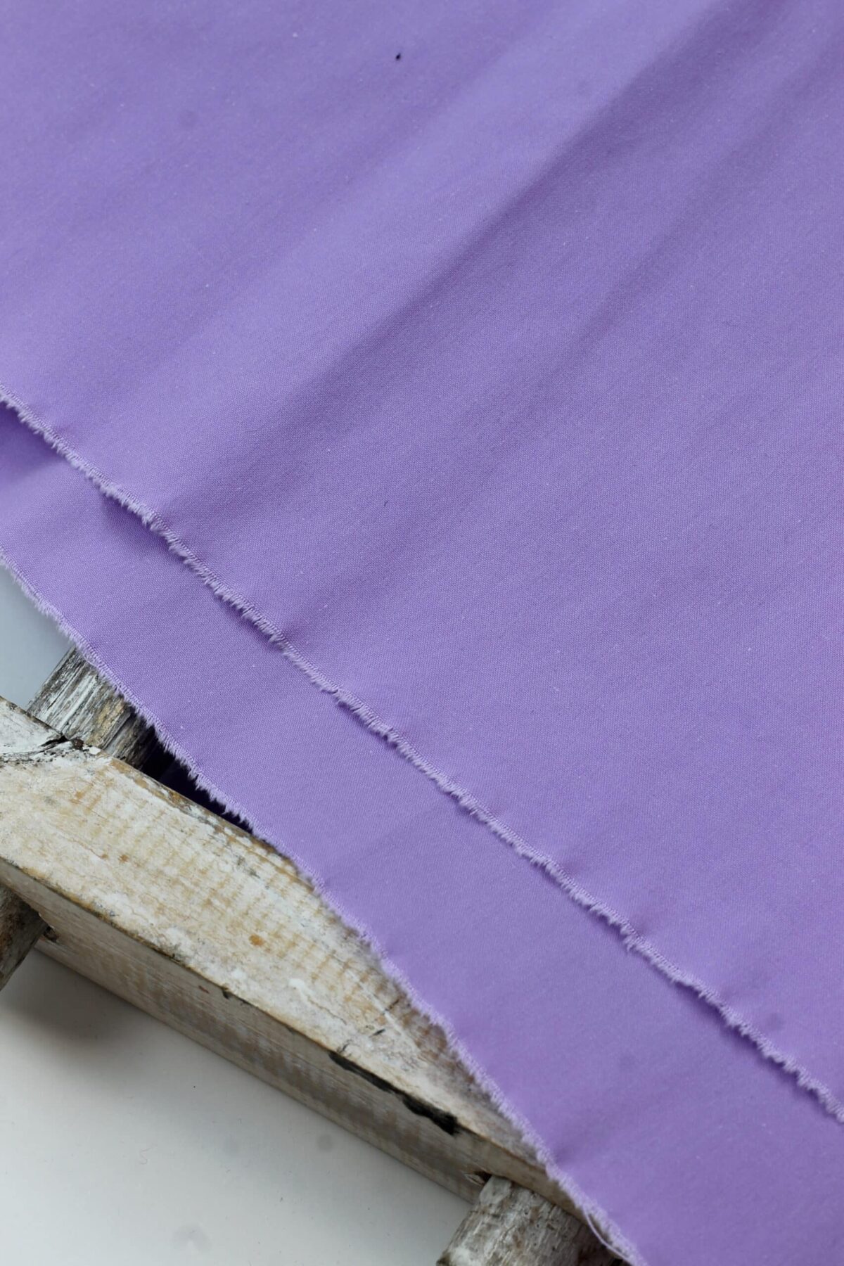 Dry Oilskin: Gewachste Baumwolle Matt Lilac PFC frei