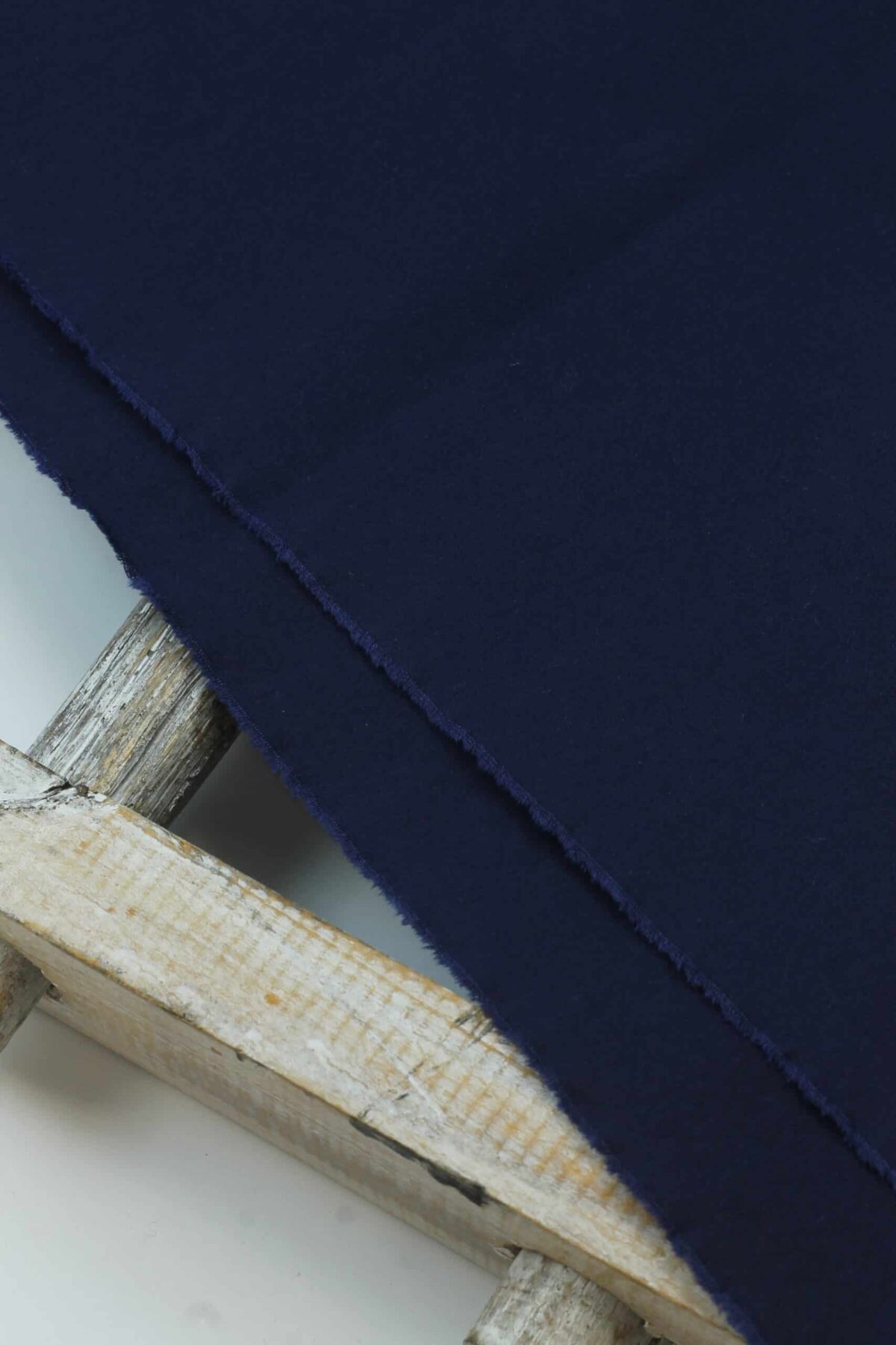Dry Oilskin: Gewachste Baumwolle Matt Marine