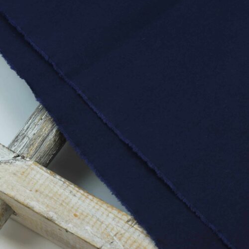 Dry Oilskin: Gewachste Baumwolle Matt Marine