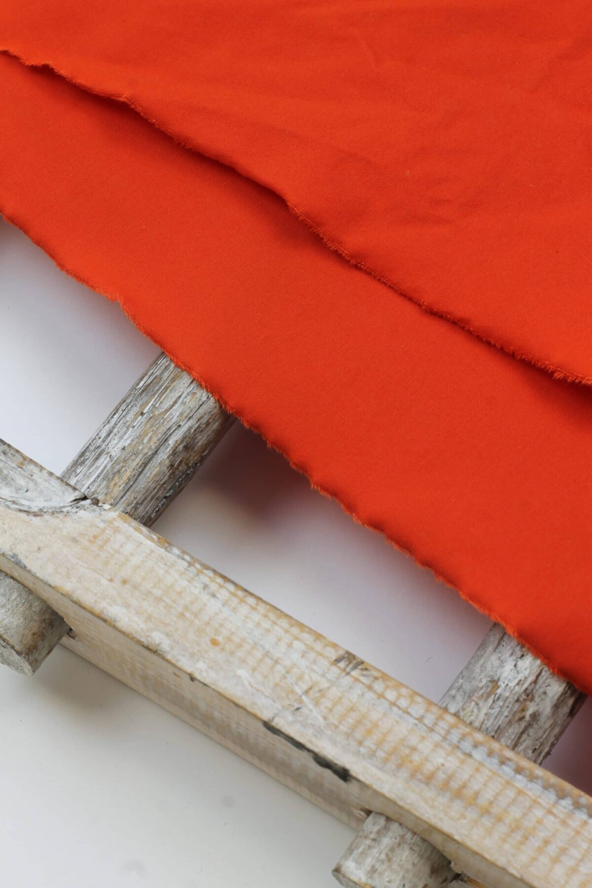 Dry Oilskin: Gewachste Baumwolle "Pumpkin" PFC frei