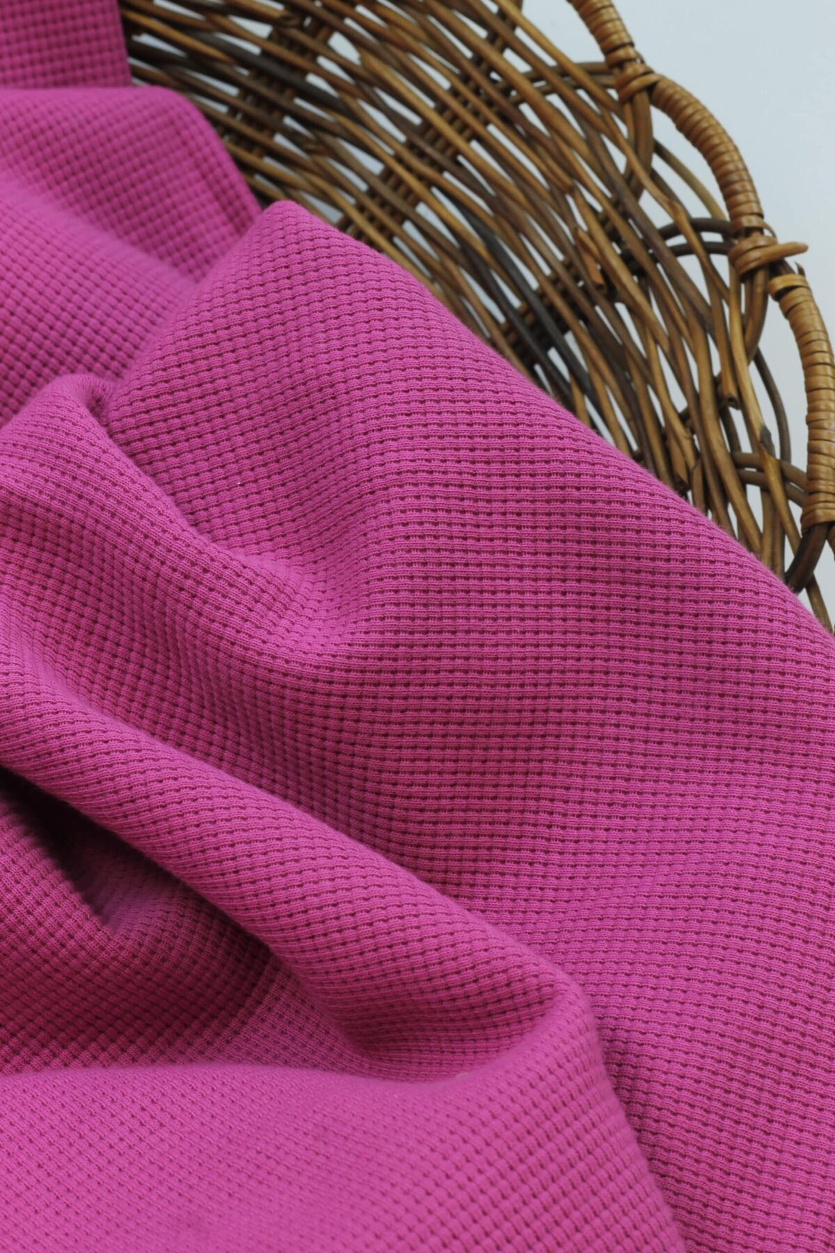 Waffeljersey Swafing "Clarissa": Berry