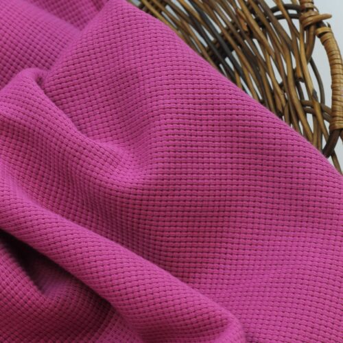 Waffeljersey Swafing "Clarissa": Berry