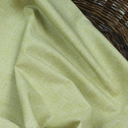 Cotton and Steel: "Sweet Floral Scent" Haystack Yellow Fabric