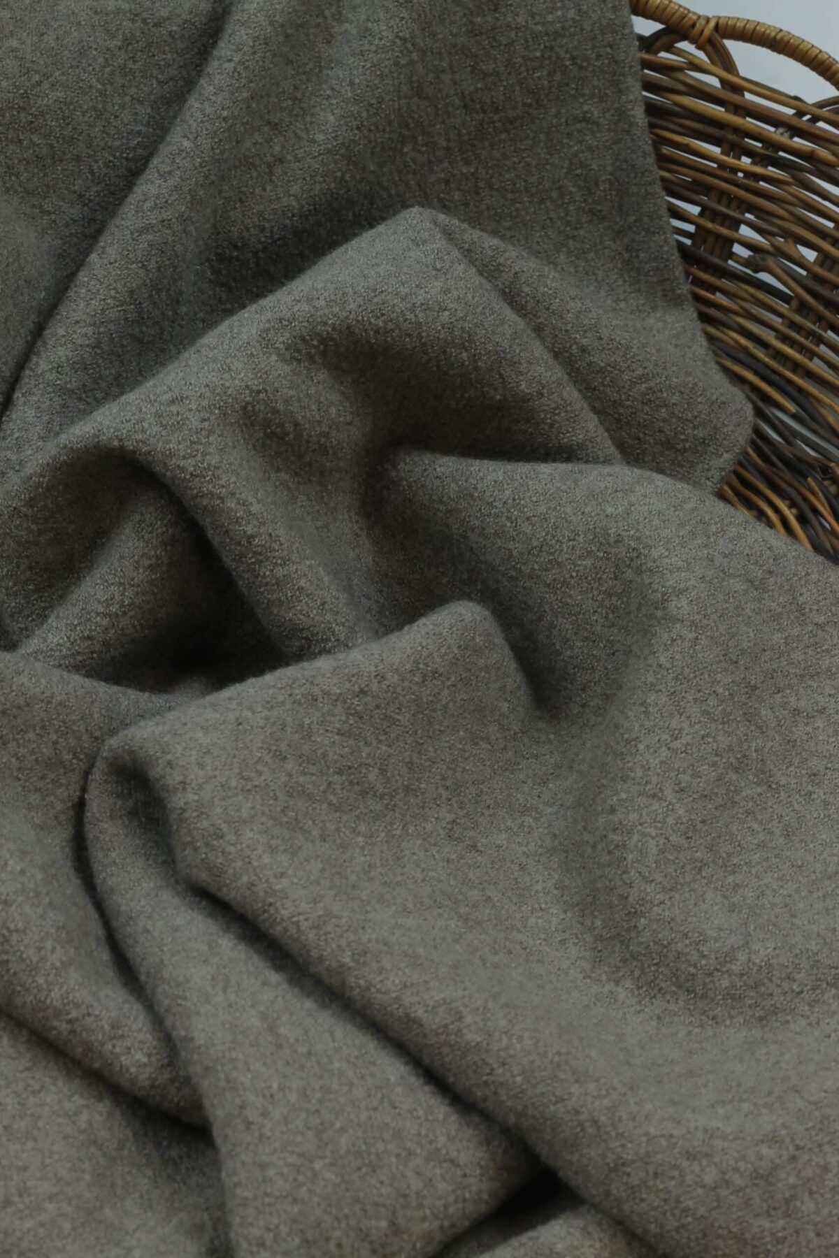 Italienischer Deadstock: Merino Walk "Taupe"