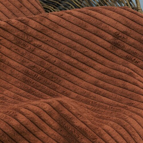 Swafing Cord-Samt Breitcord "Wanja" Terracotta