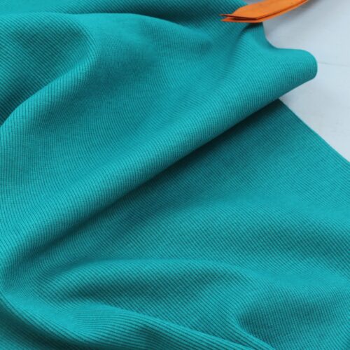 Feinripp Bündchen: Uni Emerald