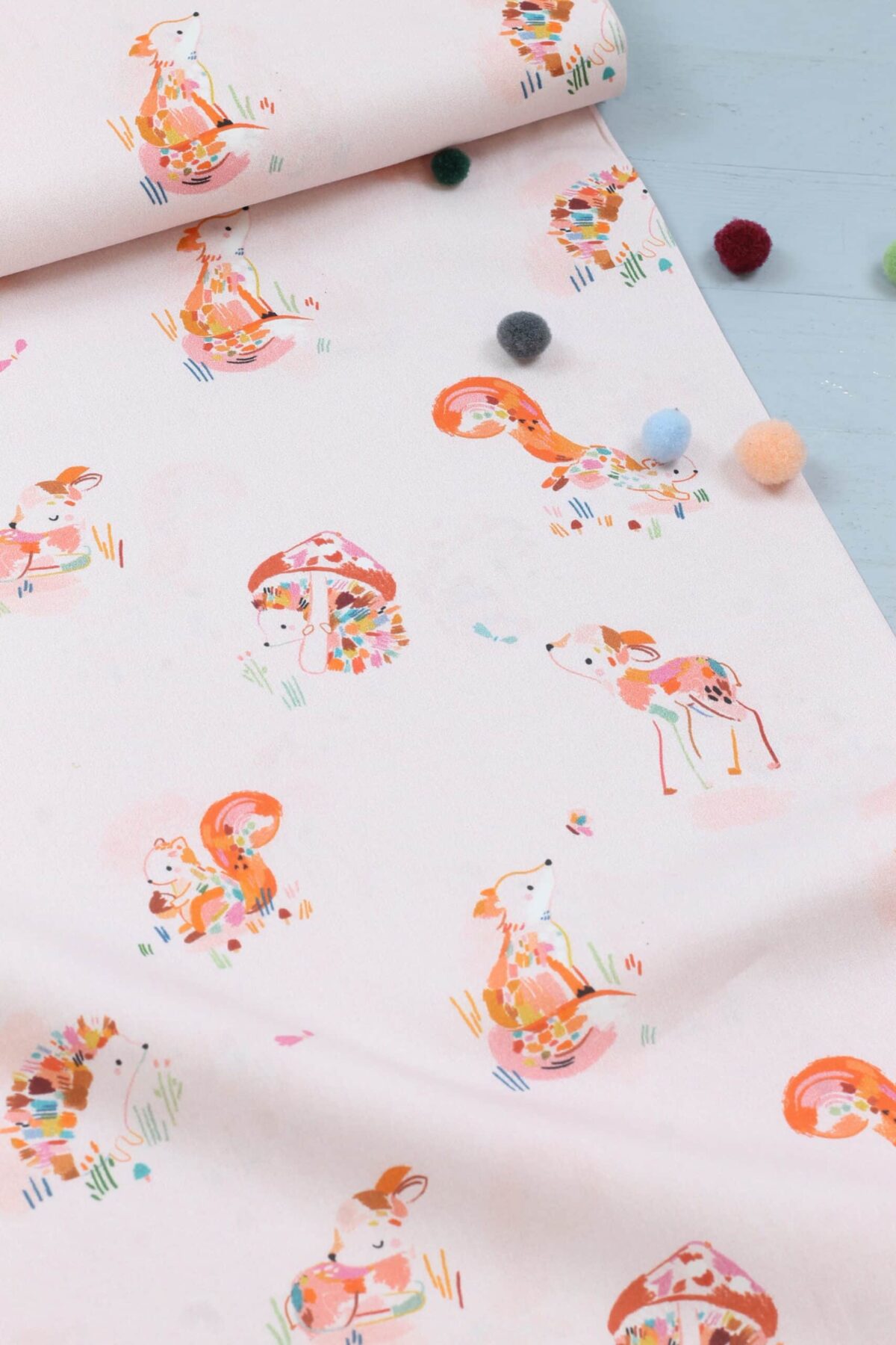 Katia: Baumwolle Poplin "Paint Forest"