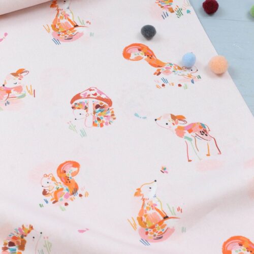 Katia: Baumwolle Poplin "Paint Forest"