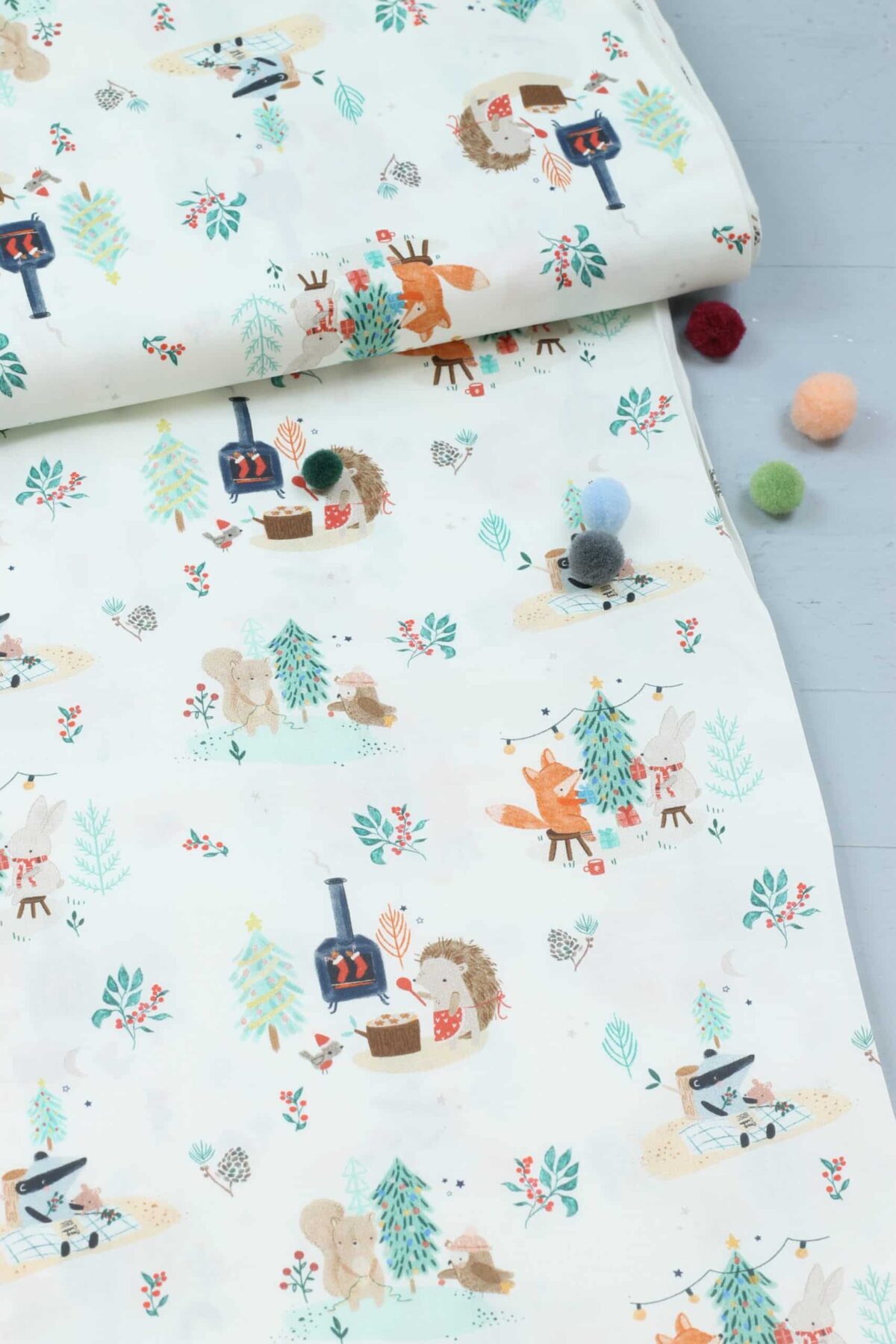 Katia: Baumwolle Poplin "Xmas Moments"