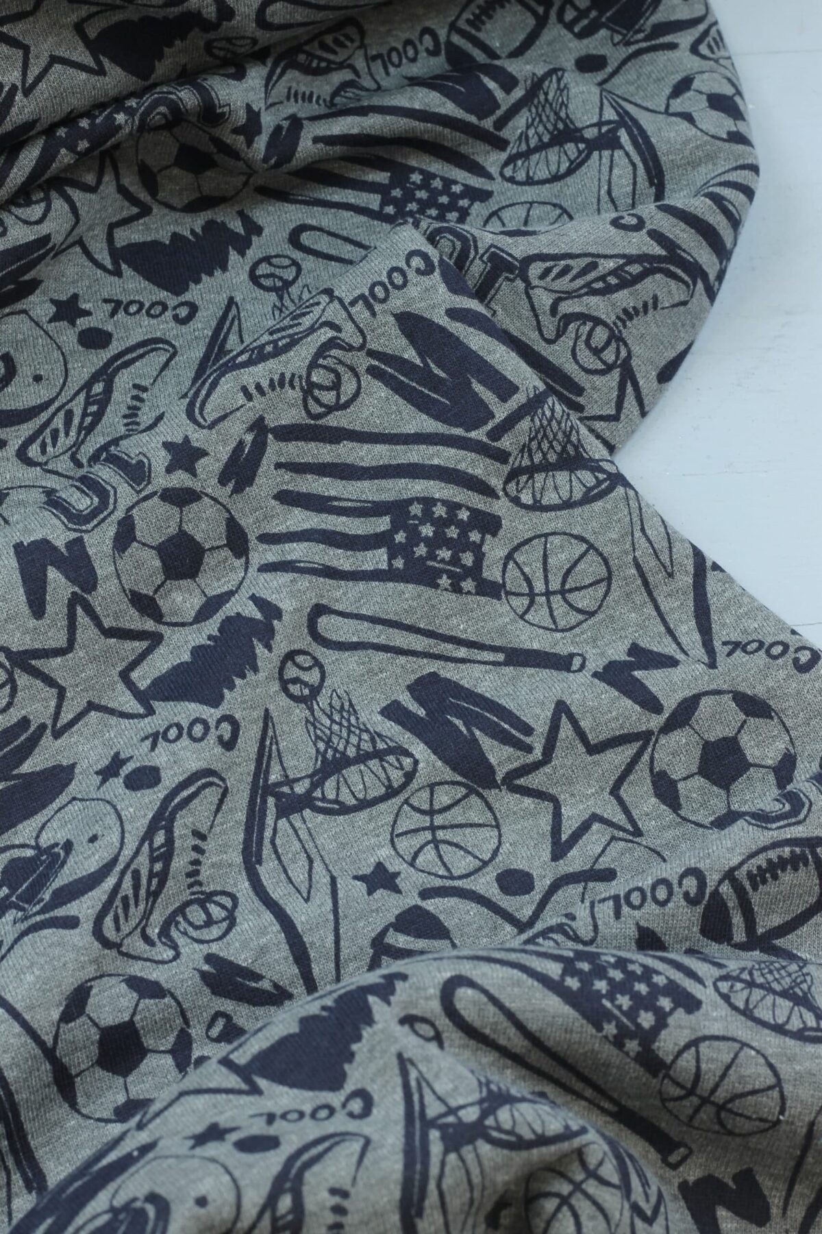 Sweat "Sports" Melange Grey