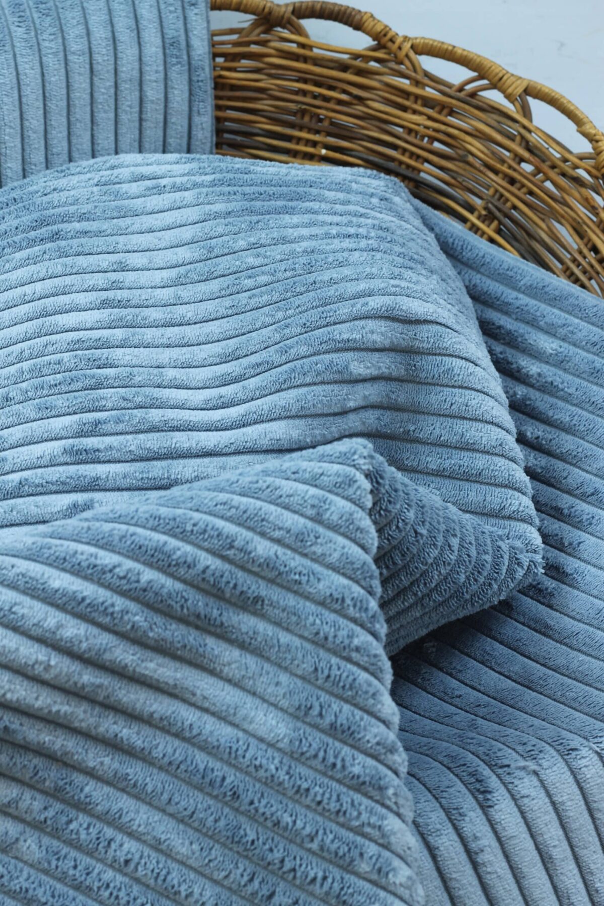 Swafing Cord-Samt Breitcord "Wanja" Bleu