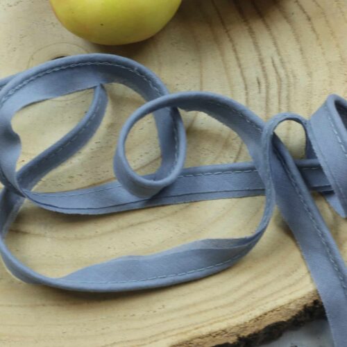 Baumwoll-Paspel: "Dusty Blue"