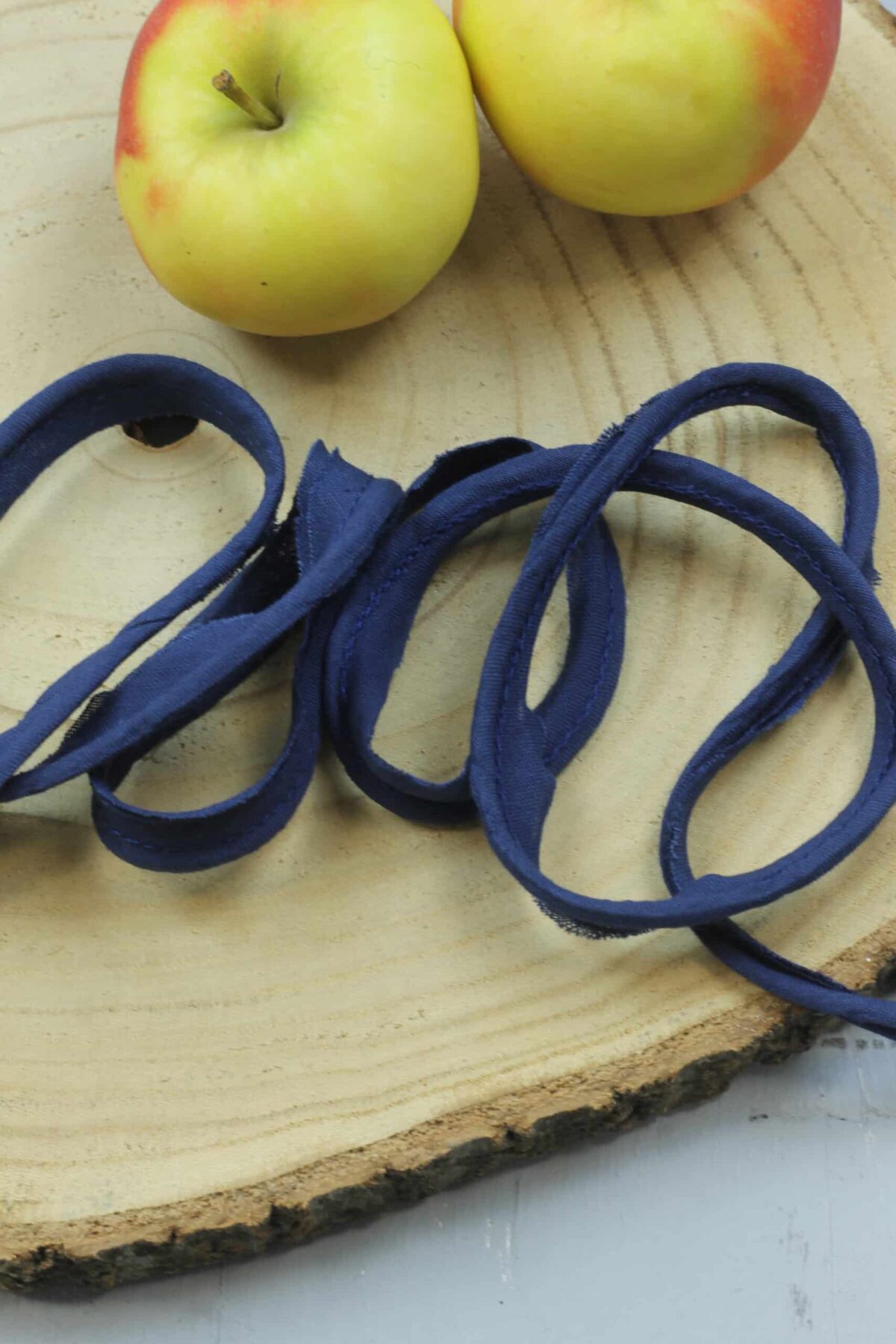 Baumwoll-Paspel: "Denim Blue"